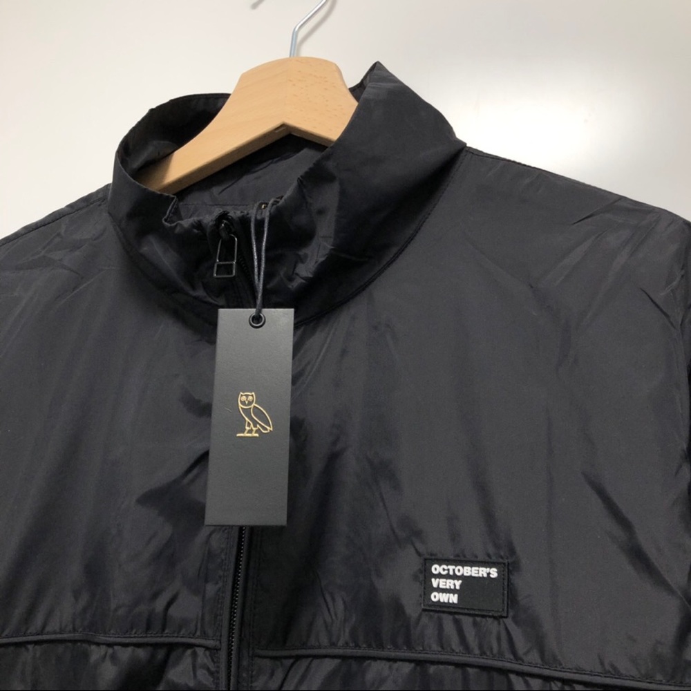 OVO Black Windbreaker